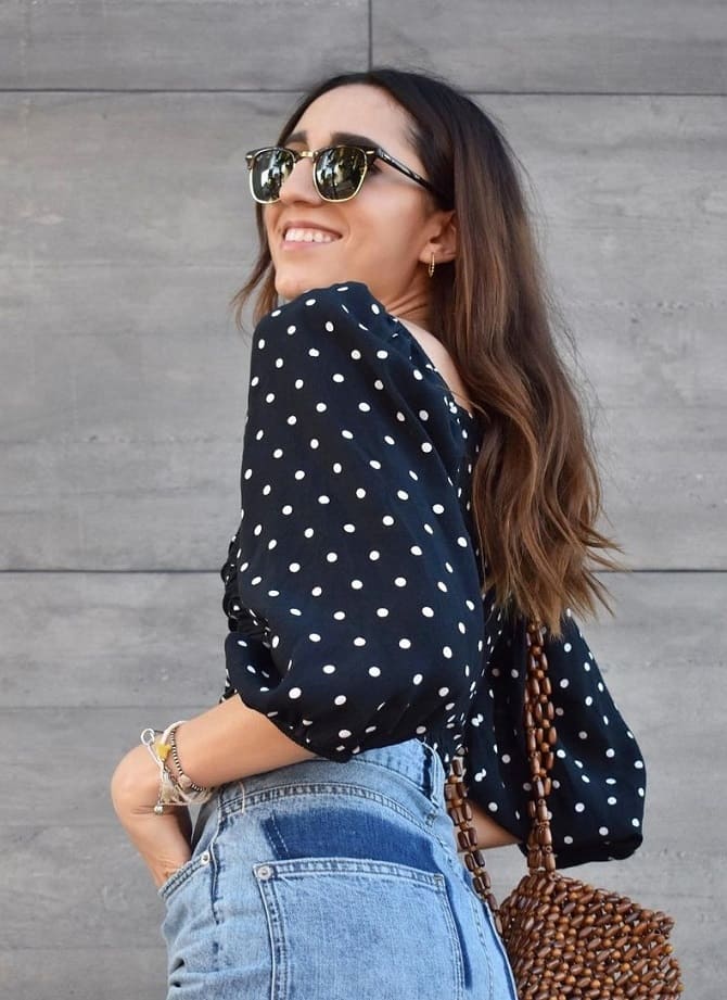Polka dot blouses: how to wear the fashion trend of 2023 2
