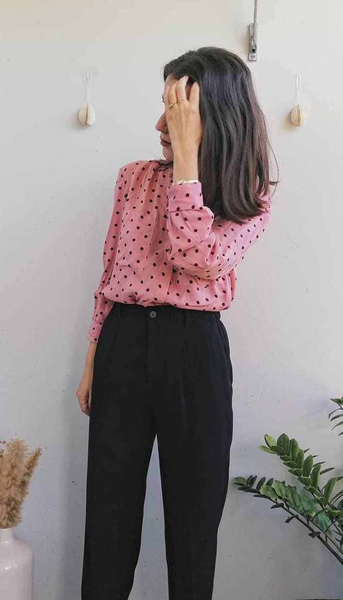Polka dot blouses: how to wear the fashion trend of 2023 16
