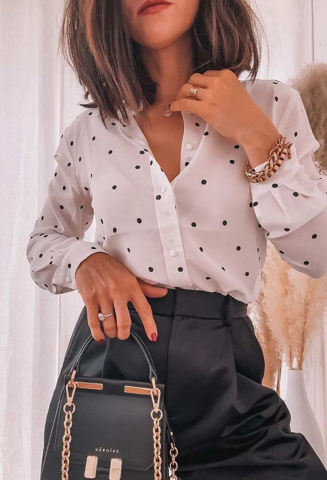 Polka dot blouses: how to wear the fashion trend of 2023 21