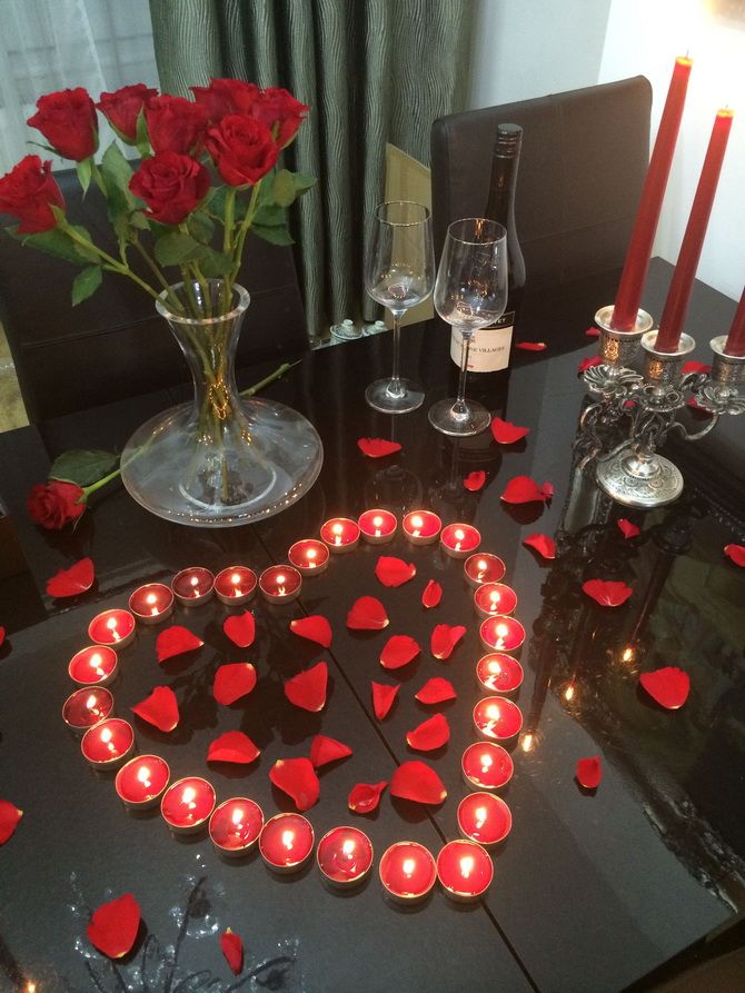 Wie man ein Haus zum Valentinstag dekoriert: einfache Deko-Ideen 11