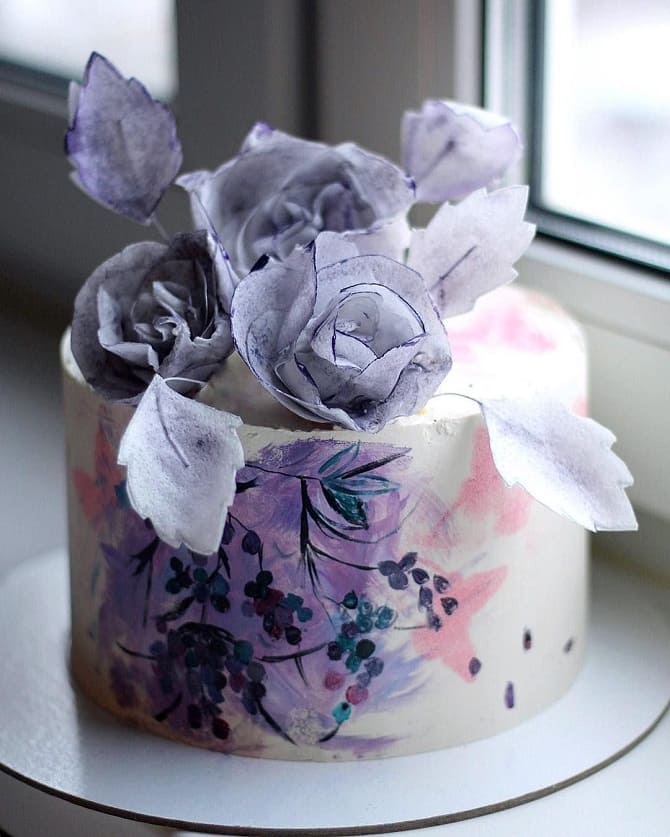 Как сделать цветы на торт в домашних условиях 10