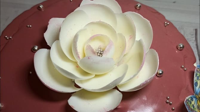 How to make cake flowers at home 15