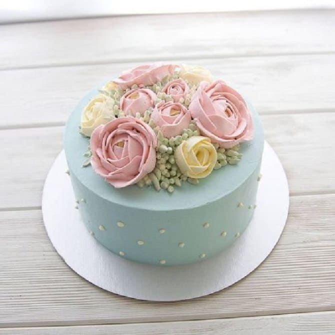 How to make cake flowers at home 19