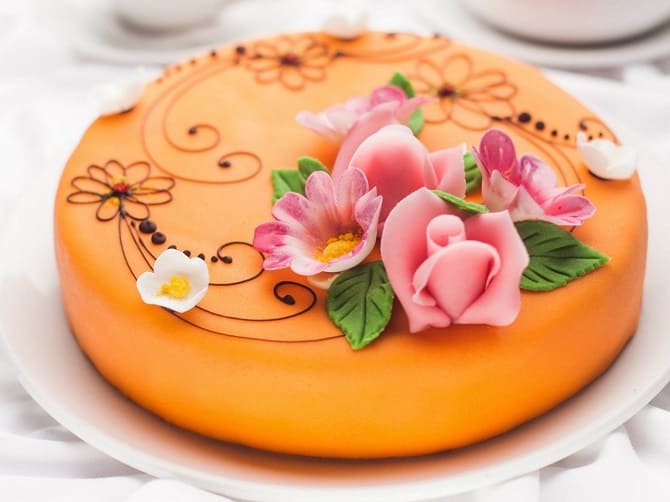 Как сделать цветы на торт в домашних условиях 23
