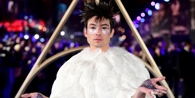 Ezra Miller received a year of probation for stealing owls with evil 3