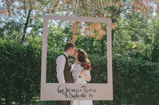 15 лучших идей фотозоны на свадьбу 36