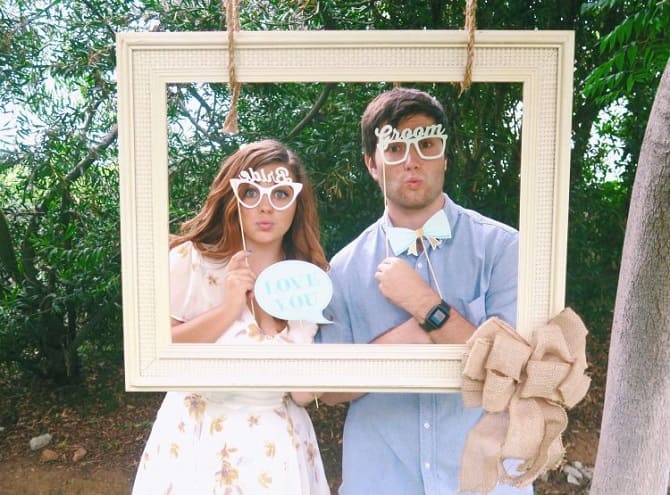 15 лучших идей фотозоны на свадьбу 37