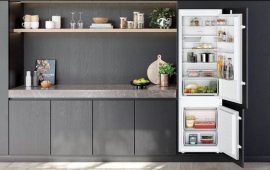 Преимущества и недостатки встраиваемых холодильников