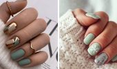 A sage manicure to freshen up your look in 2023