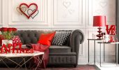 Wie man ein Haus zum Valentinstag dekoriert: einfache Deko-Ideen