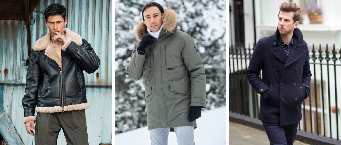 5 видів чоловічого верхнього одягу на зиму