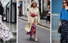 How to combine a floral print: 7 interesting ideas
