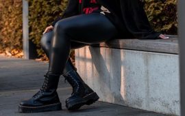 5 combinations with leather leggings in different styles