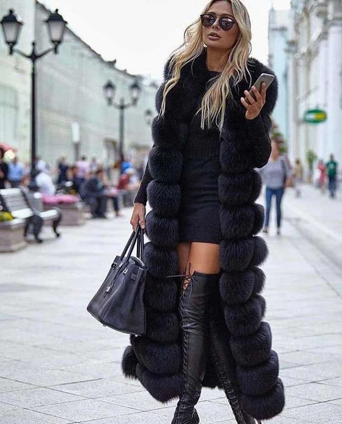 Fur vest 2023: current images for the cold season 11