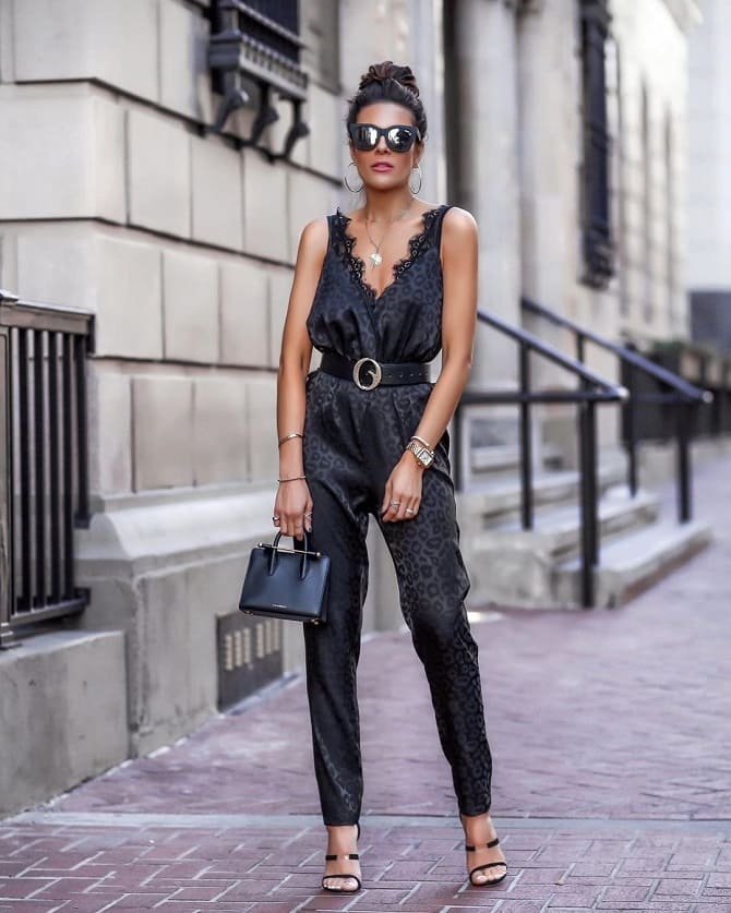 Black women’s jumpsuit: current models of 2023 14