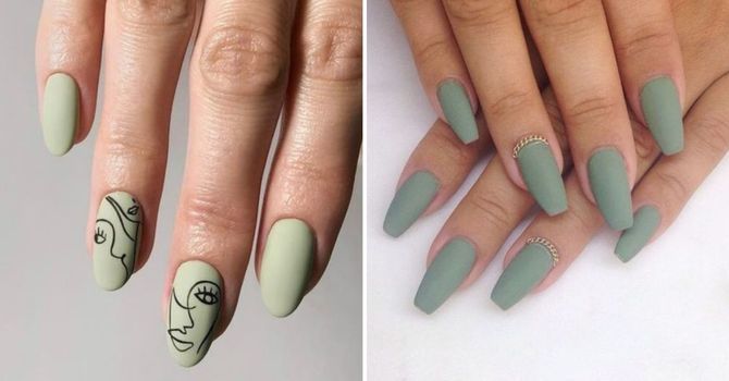A sage manicure to freshen up your look in 2023 12