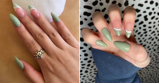 A sage manicure to freshen up your look in 2023 6