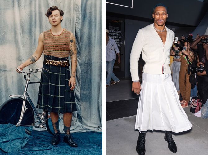 Skirts are the men’s fashion trend of 2023 3