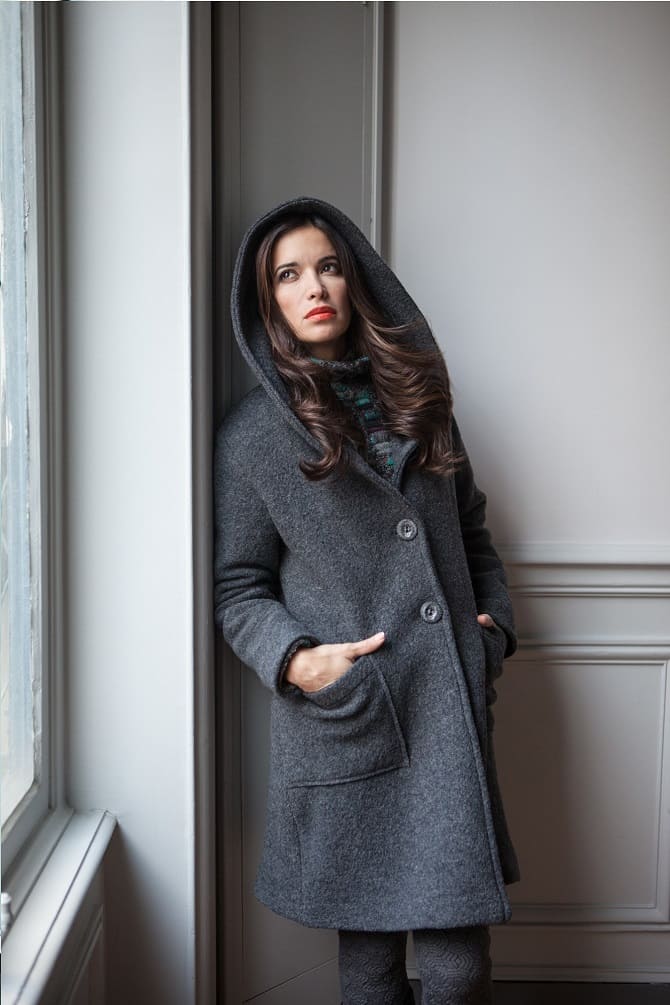 Gray coat: fashion styles for 2023 13