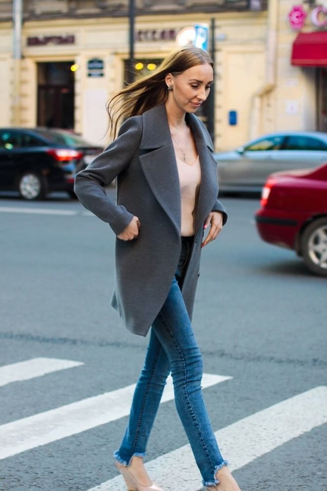 Gray coat: fashion styles for 2023 9