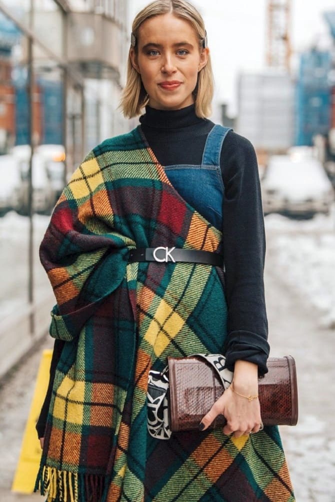 Fashion scarves winter-spring 2023: trendy models 1