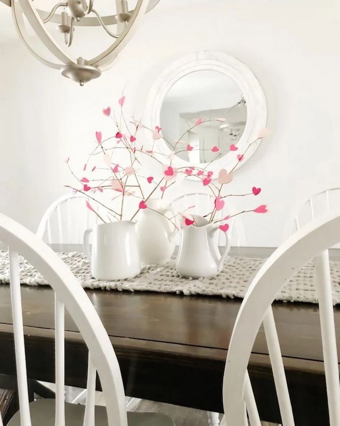 How to decorate a house for Valentine’s Day: simple decor ideas 24