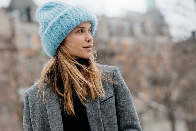 Идеальные прически для зимы, которые не испортит шапка 13