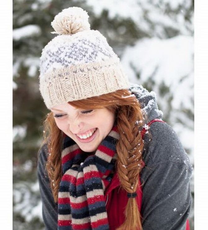 Идеальные прически для зимы, которые не испортит шапка 1
