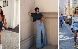 5 модних фасонів джинсових спідниць на весну 2024