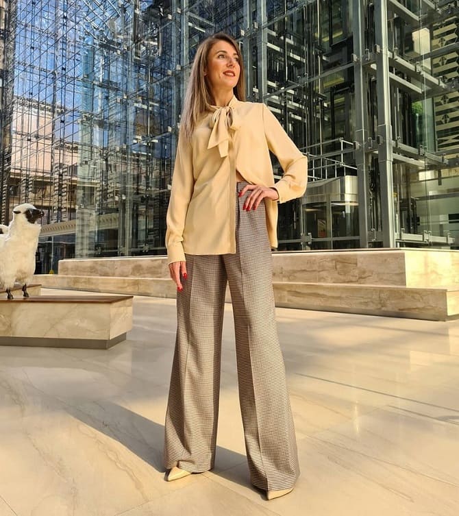 Wide leg pants: what to wear in spring 2023 14