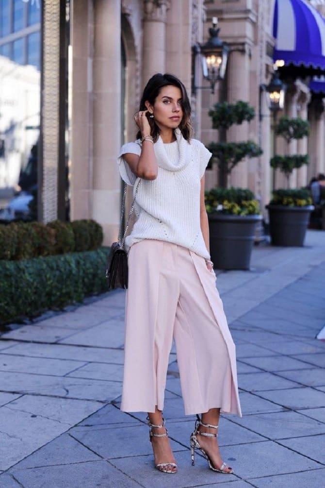 Wide leg pants: what to wear in spring 2023 15