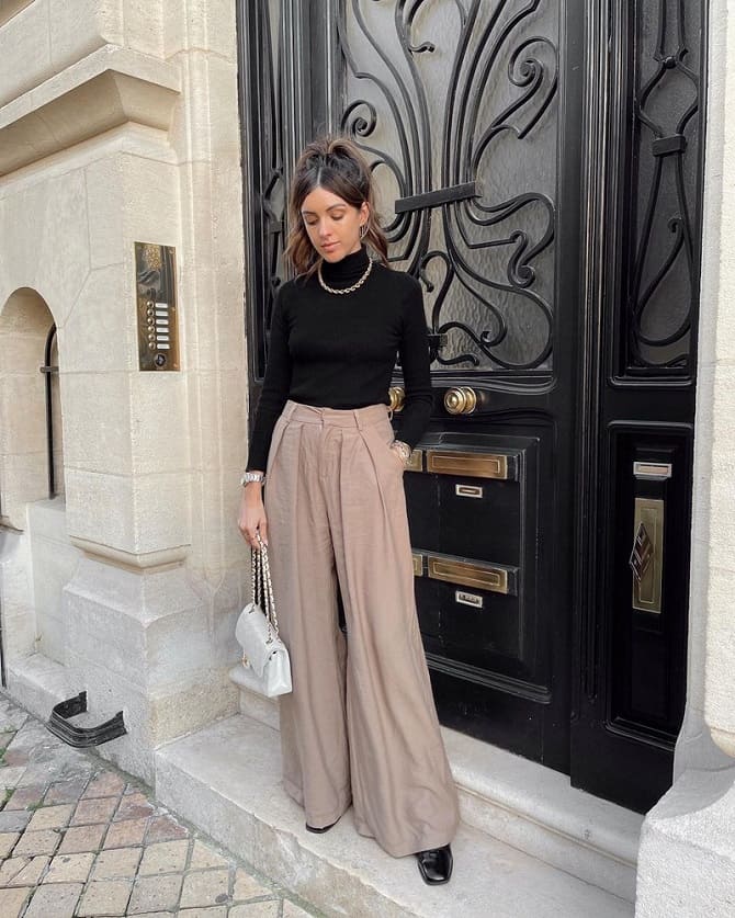 Wide leg pants: what to wear in spring 2023 3