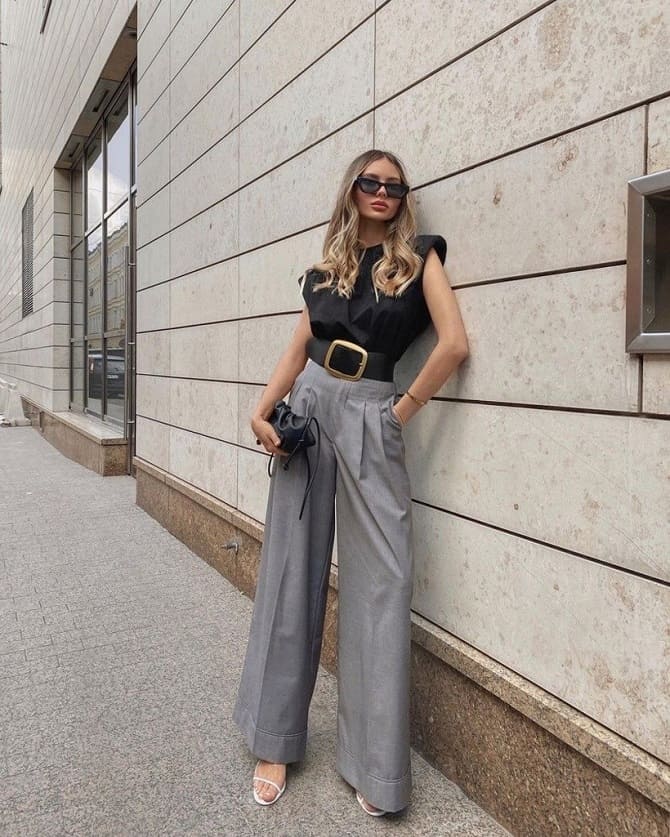 Wide leg pants: what to wear in spring 2023 6