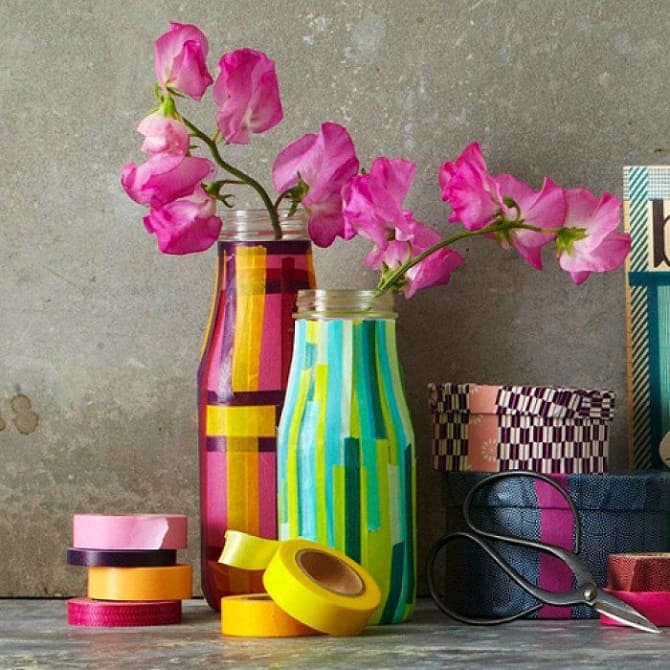 Stilvolles Vasendekor zum Selbermachen: Schaffen Sie ein helles Einrichtungselement 16