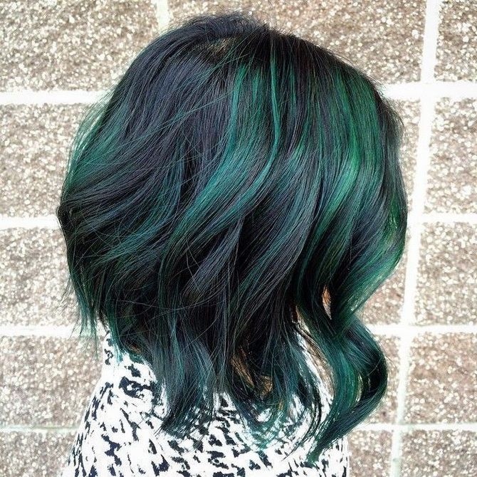 40 ідей фарбування волосся у зелений колір: як підібрати вдалий відтінок 15