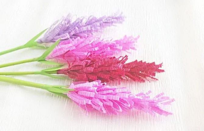 DIY einfache Papierblumen: Basteln für den 8. März für Oma 8