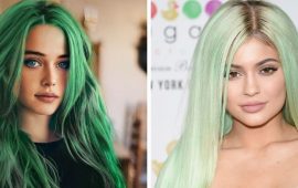 40 идей окрашивания волос в зеленый цвет: как подобрать удачный оттенок
