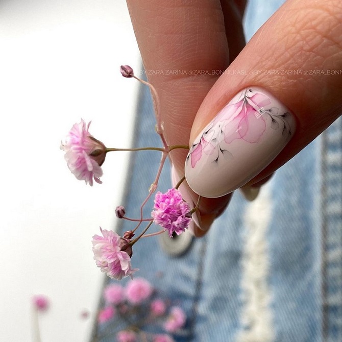 Маникюр на 8 марта: лучшие идеи с фото красивого дизайна ногтей 12