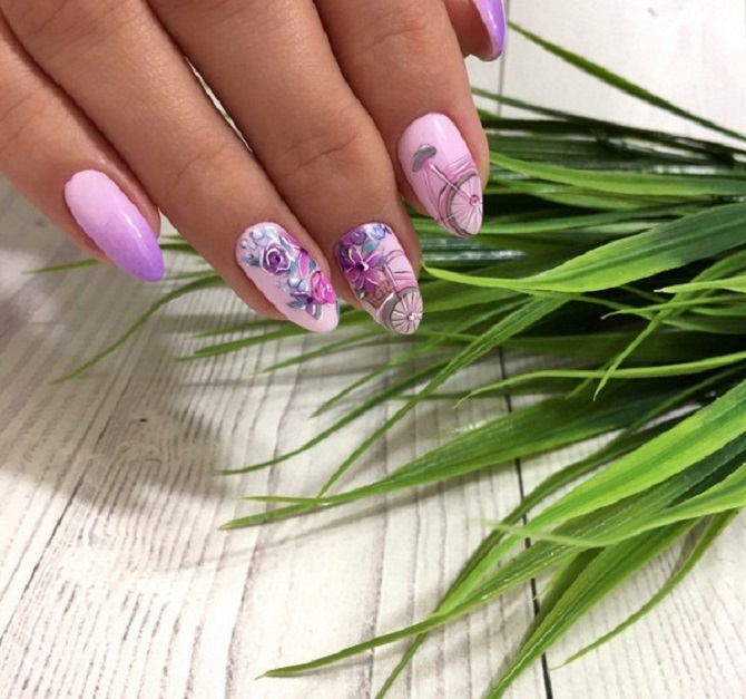 Manicure for March 8: the best ideas with a photo of a beautiful nail design 13