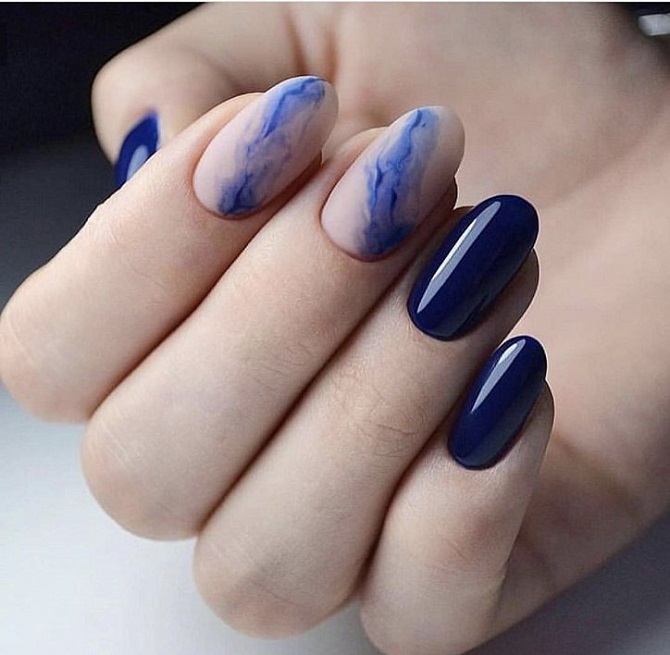Manicure for March 8: the best ideas with a photo of a beautiful nail design 20