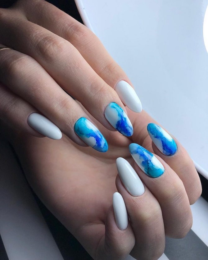 Manicure for March 8: the best ideas with a photo of a beautiful nail design 21