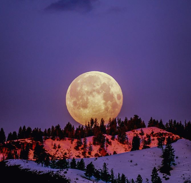 When is the Full Moon in March 2023: the exact date and time 1