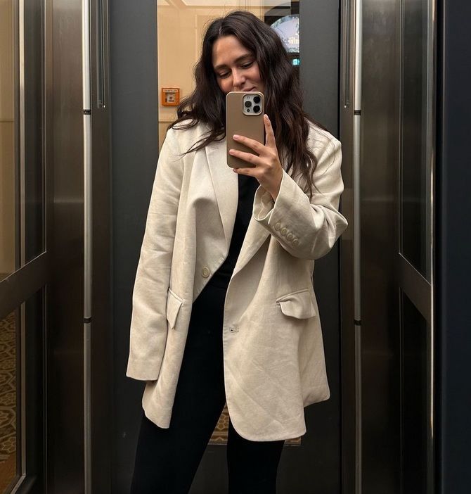 Секреты стиля: как носить пиджак невысоким женщинам 7