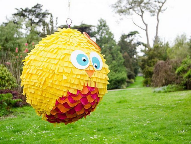 How to make a festive piñata with your own hands: a step-by-step master class 10