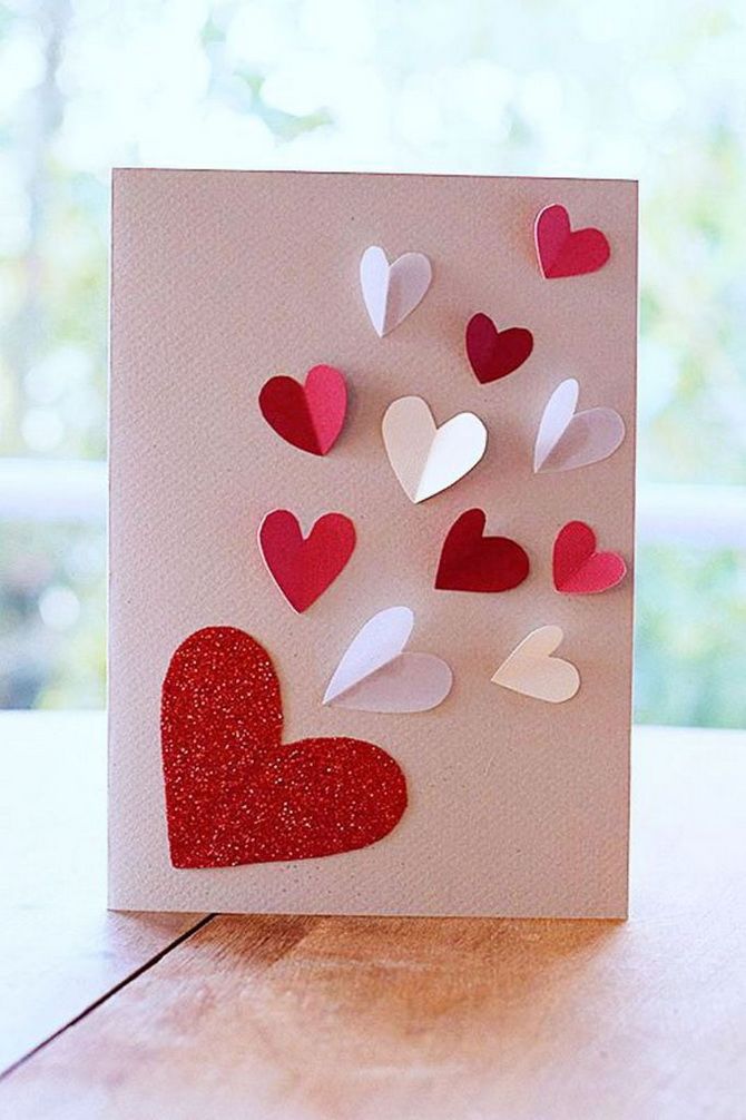 How to make a valentine with your own hands: creative ideas for February 14 6