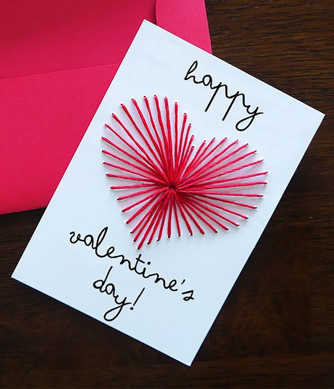 How to make a valentine with your own hands: creative ideas for February 14 8