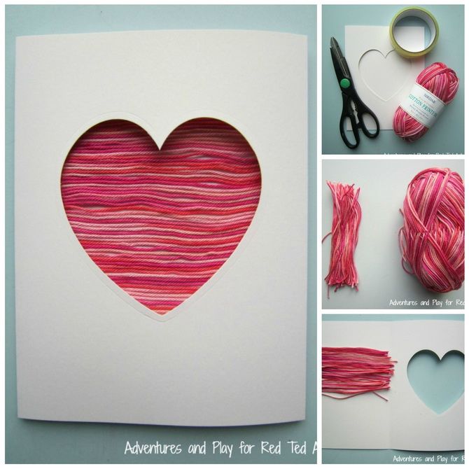 How to make a valentine with your own hands: creative ideas for February 14 7