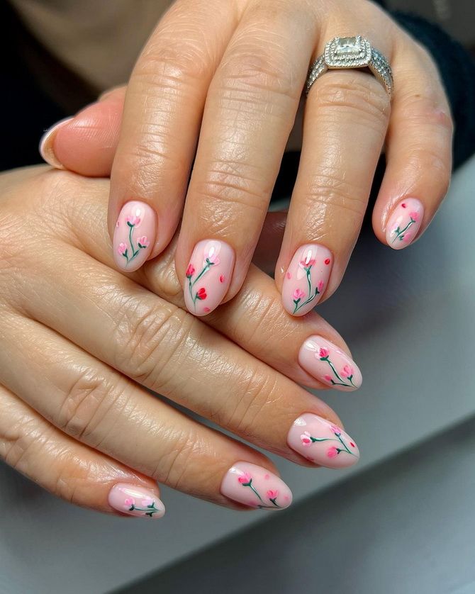 Fashionable manicure for spring 2023: key trends 19