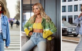 Modische Jeansjacken für den Frühling 2024: aktuelle Modelle