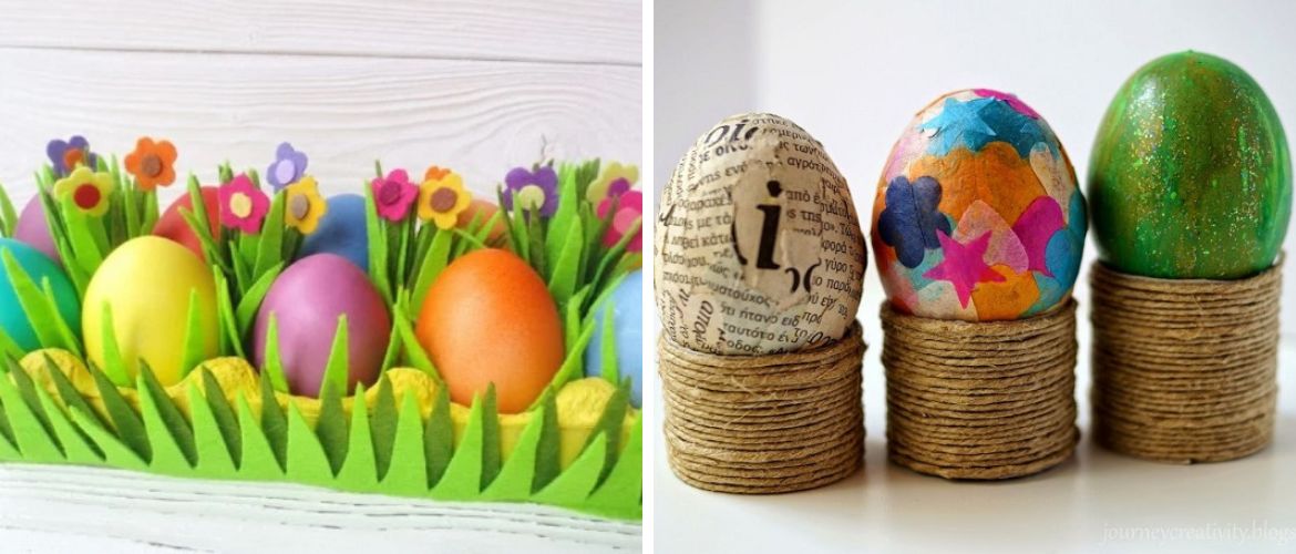 How to make do-it-yourself Easter egg holders? (+ bonus video)